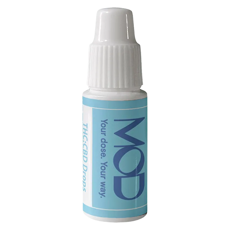 MOD 3 ml THC:CBD Drops Oils & Caps