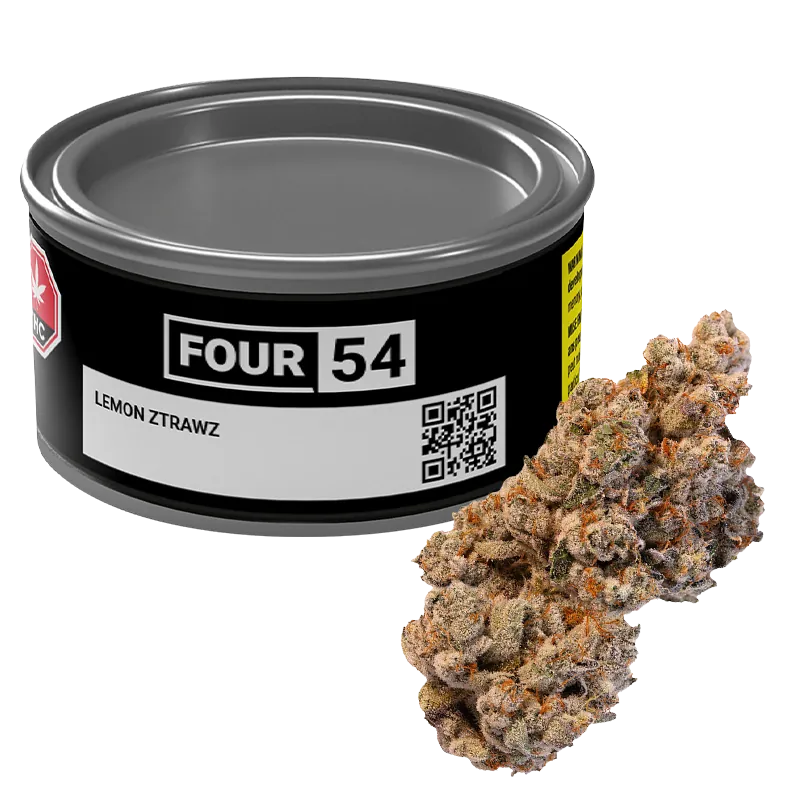 Four54 3.5 g Lemon Ztrawz Flower