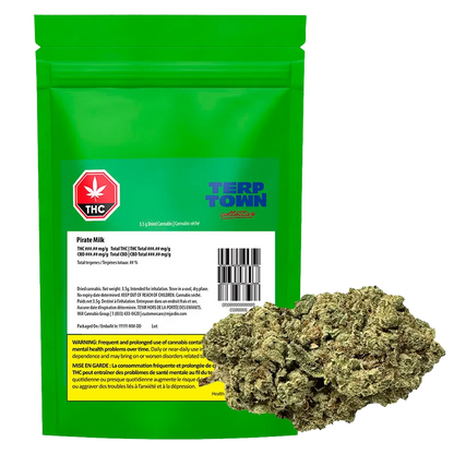Terp Town Collective 3.5 g Pirate Milk Flower