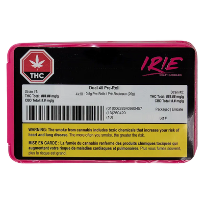 HVT 20 g Dual 40 PR 40 x 0.5 g Pre-Rolls