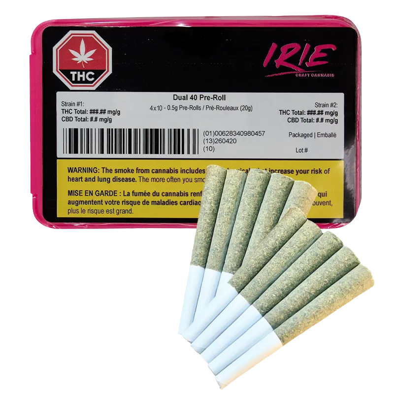 HVT 20 g Dual 40 PR 40 x 0.5 g Pre-Rolls