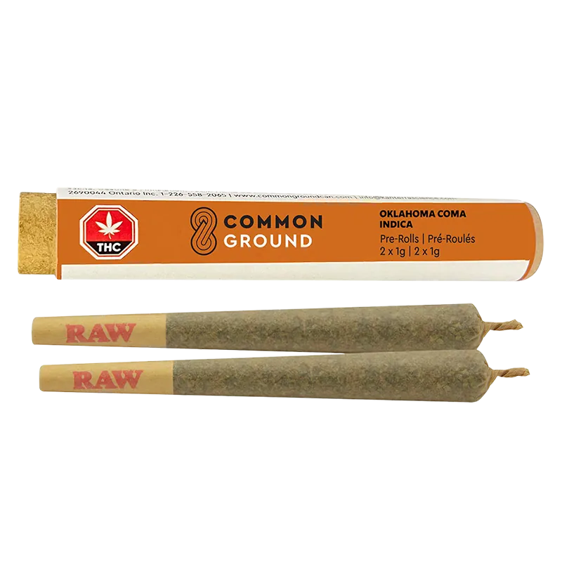 Common Ground 2 g Oklahoma Coma PR 2 x 1 g Pre-Rolls