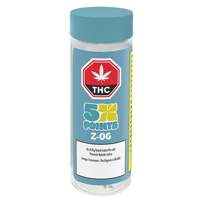 5 Points Cannabis 3.5 g Z-OG PR 10 x 0.35 g Pre-Rolls