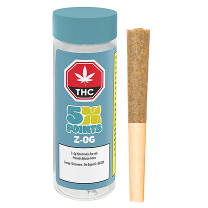 5 Points Cannabis 2 g Z-OG PR 2 x 1 g Pre-Rolls