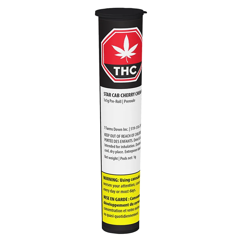 Double J's 1 g Star Cab Cherry Chem PR 1 x 1 g Pre-Rolls