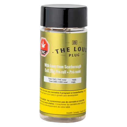 The Loud Plug 1.75 g With Love From Scarbourough PR 5 x 0.35 g Pre-Rolls