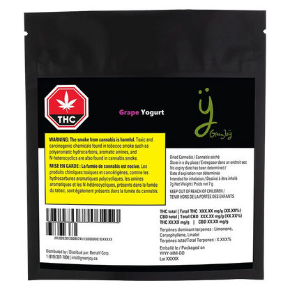 Green Joy 7 g Grape Yogurt Flower