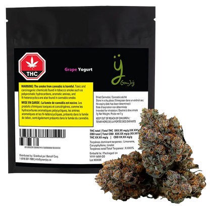 Green Joy 7 g Grape Yogurt Flower