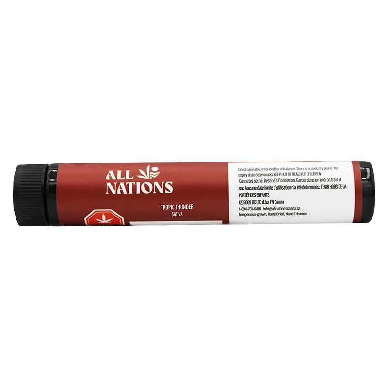 All Nations 1.5 g Tropic Thunder PR 3 x 0.5 g Pre-Rolls