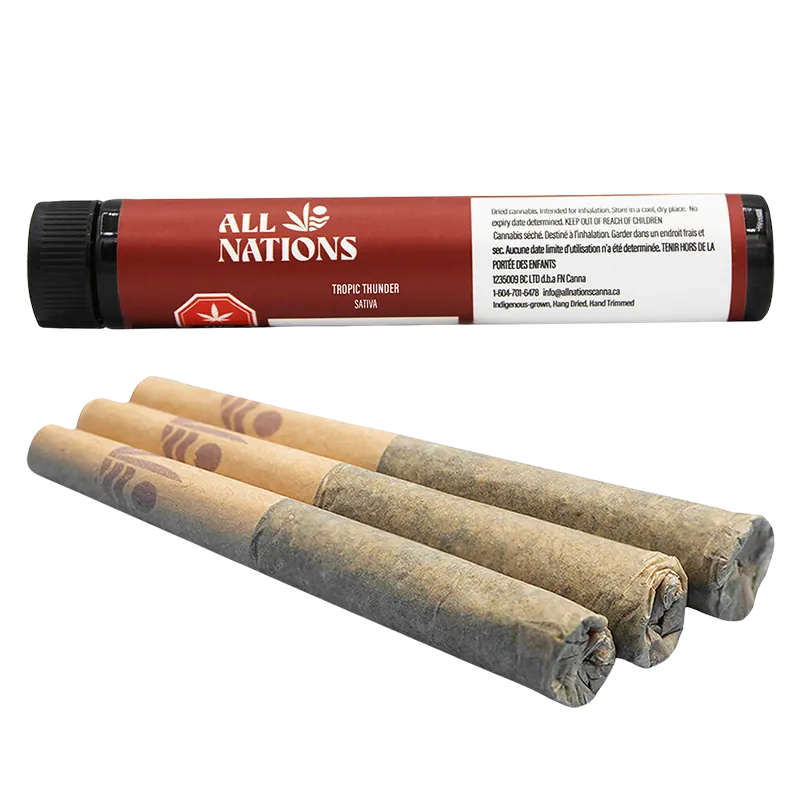 All Nations 1.5 g Tropic Thunder PR 3 x 0.5 g Pre-Rolls