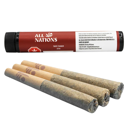 All Nations 1.5 g Tropic Thunder PR 3 x 0.5 g Pre-Rolls