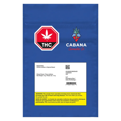 Cabana Cannabis Co. 14 g Island Time Flower