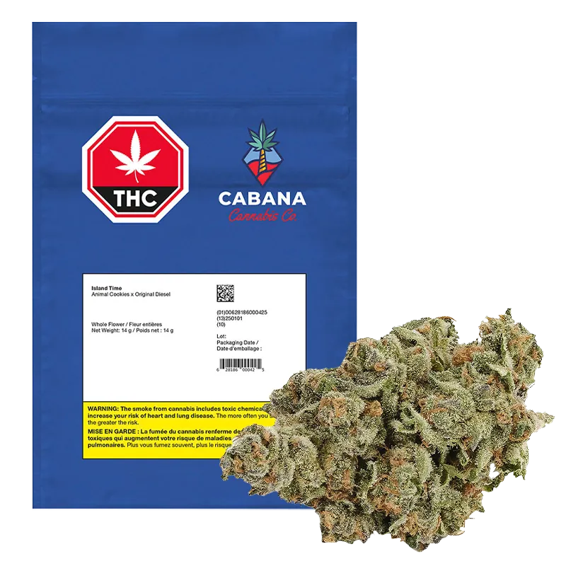 Cabana Cannabis Co. 14 g Island Time Flower