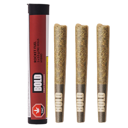 BOLD 1.5 g Rocket Fuel PR 3 x 0.5 g Pre-Rolls