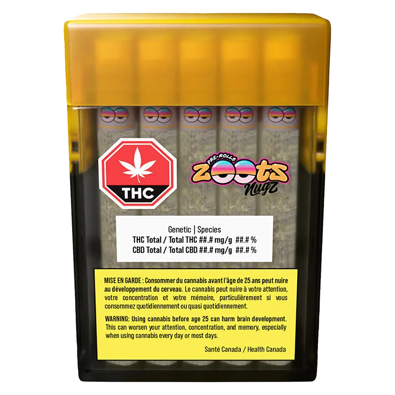 Nugz 7.5 g Wagyu Delight PR 10 x 0.75 g Joints