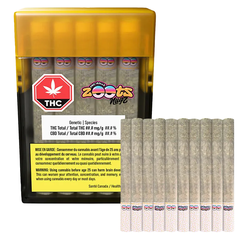 Nugz 7.5 g Wagyu Delight PR 10 x 0.75 g Joints