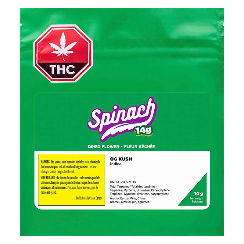 Spinach 14 g OG Kush Flower