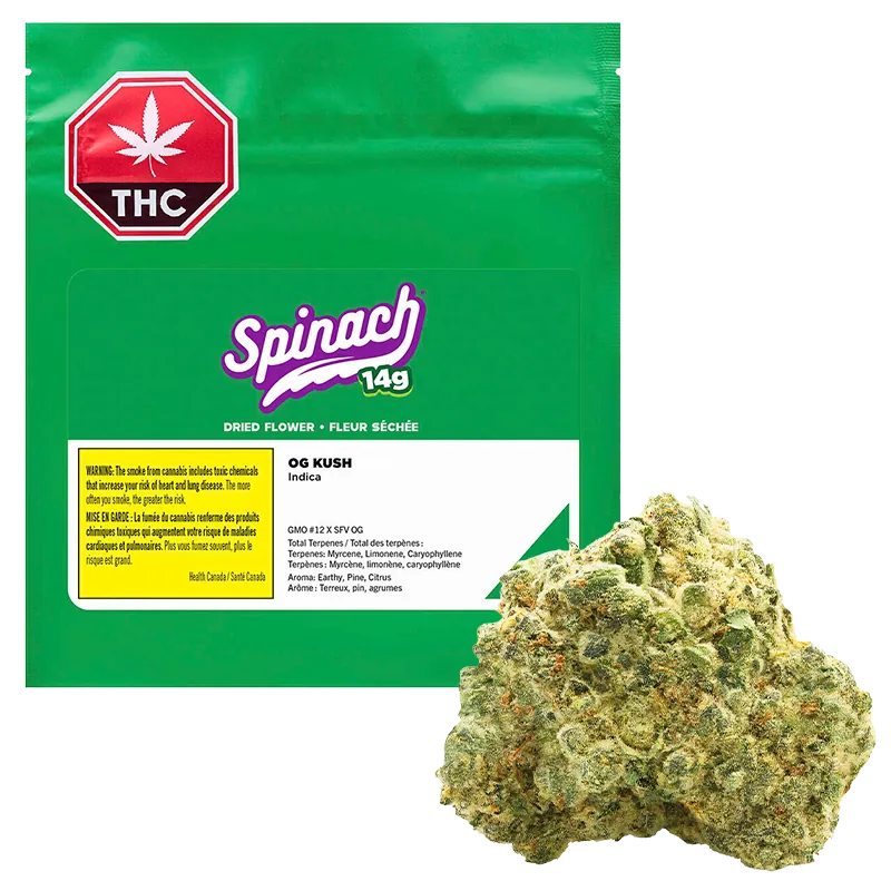 Spinach 14 g OG Kush Flower