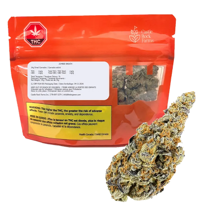 Castle Rock Farms 14 g Zombie Breath Flower