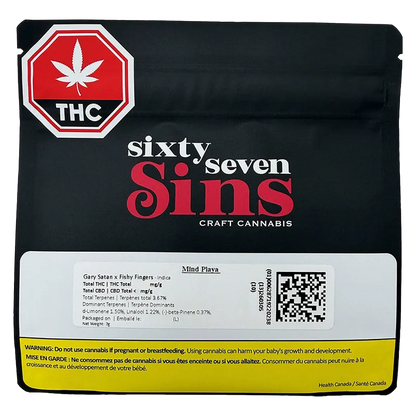 Sixty Seven Sins 7 g Mind Playa Flower
