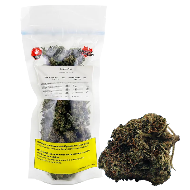Canadian Cannabis 28 g Northern Frost Flower