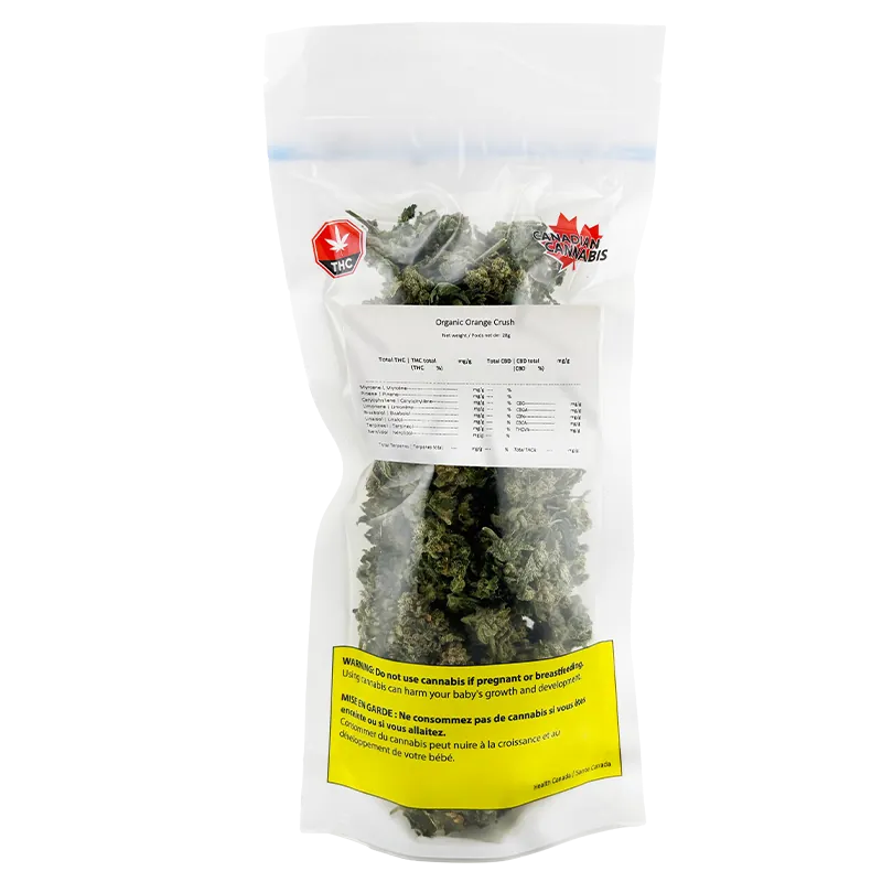 Canadian Cannabis 28 g Organic Orange Crush Flower