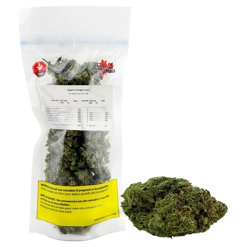 Canadian Cannabis 28 g Organic Orange Crush Flower