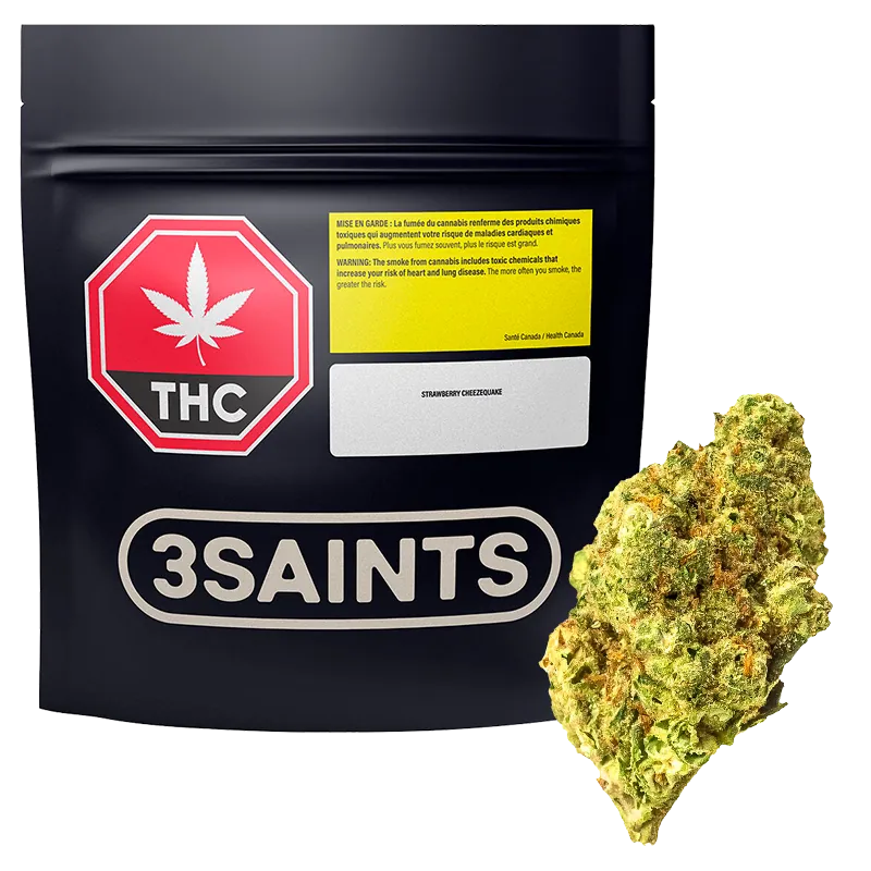 3Saints 14 g Strawberry Cheezequake Flower