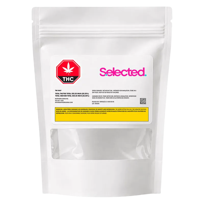 Selected. 28 g The Daily Flower
