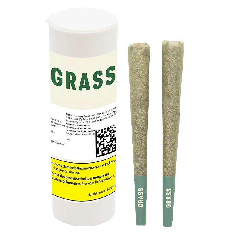 Grass 2 g Granddaddy Purple Pre-Rolls