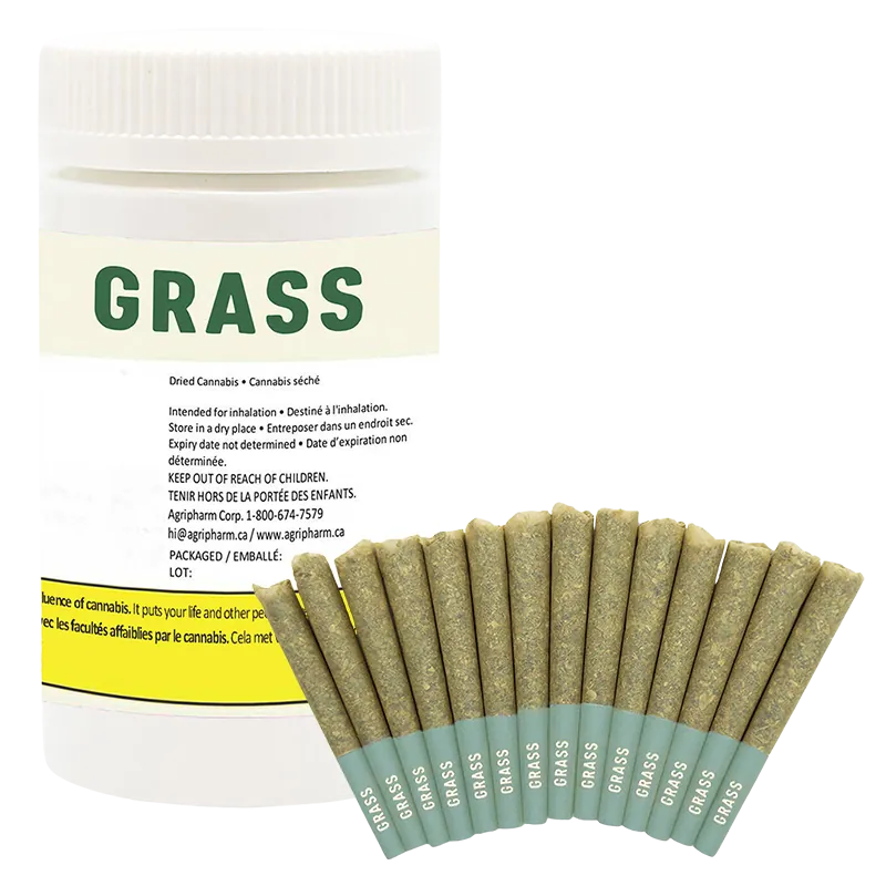 Grass 7 g Bangerine PR 14 x 0.5 g Pre-Rolls