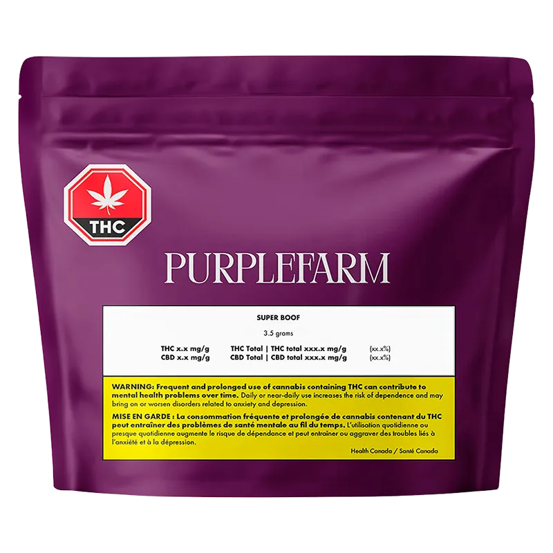 Purplefarm 3.5 g Super Boof Flower
