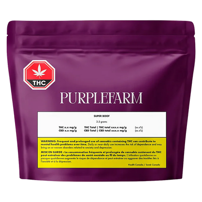 Purplefarm 3.5 g Super Boof Flower
