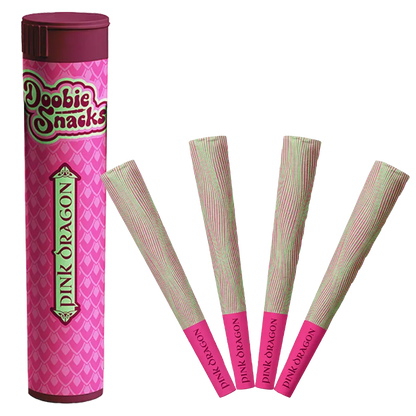 Doobie Snacks 2 g Pink Dragon PR 4 x 0.5 g Pre-Rolls