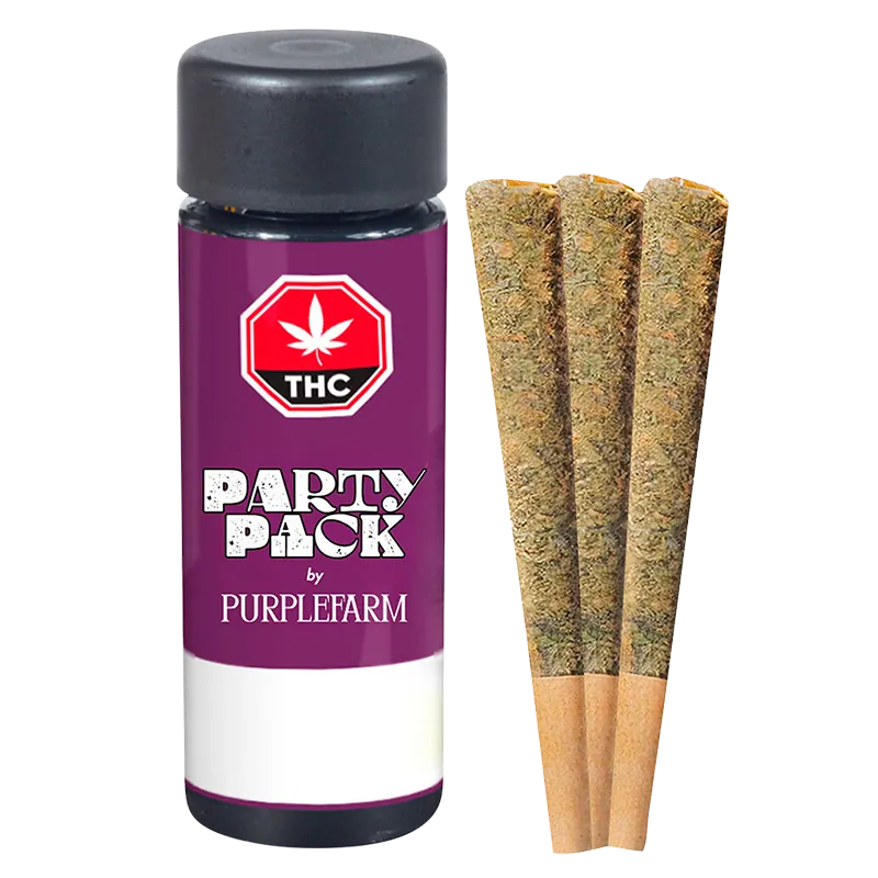 Purplefarm 1.5 g Party Pack PR 3 x 0.5 g Pre-Rolls