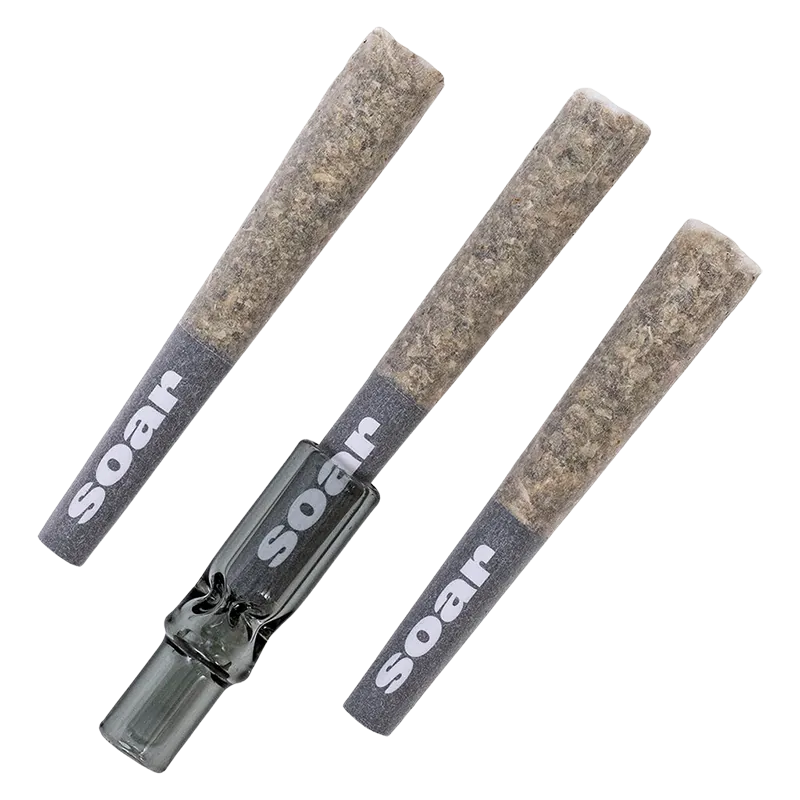 Soar 1.5 g Widow Pop PR 3 x 0.5 g Pre-Rolls