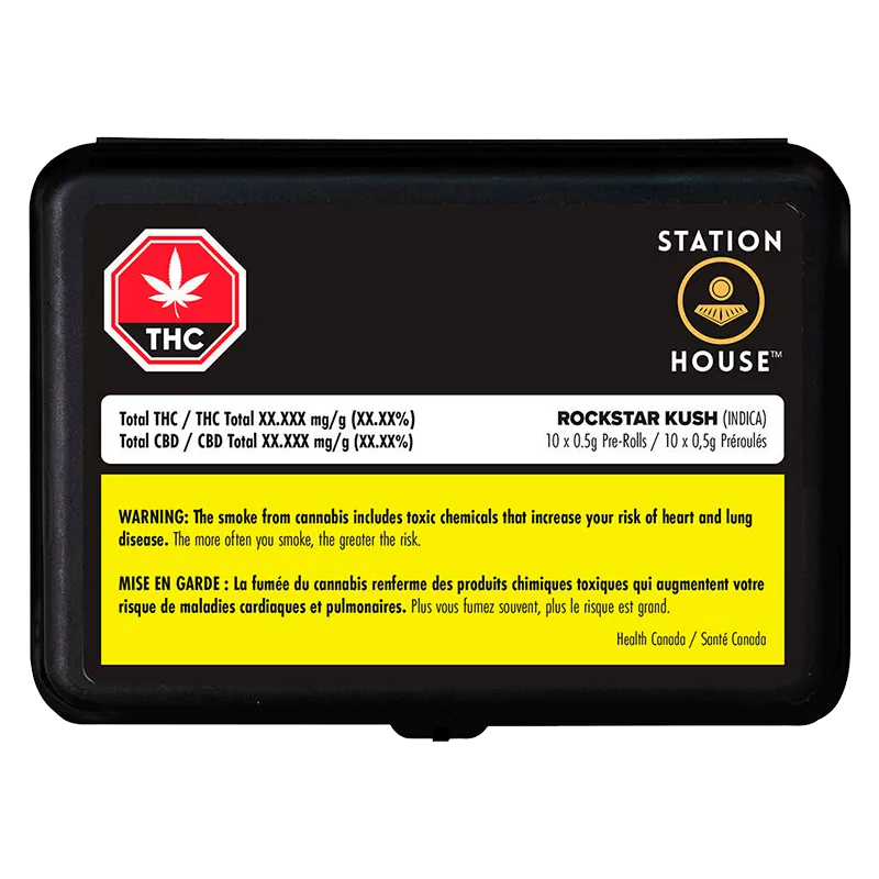 Station House 5 g Rockstar Kush PR 10 x 0.5 g Pre-Rolls