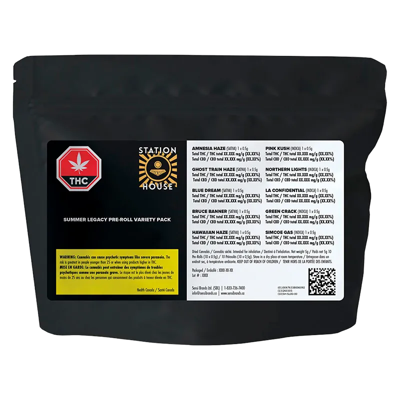 Station House 5 g Summer Legacy Variety Pack PR 10 x 0.5 g Pre-Rolls