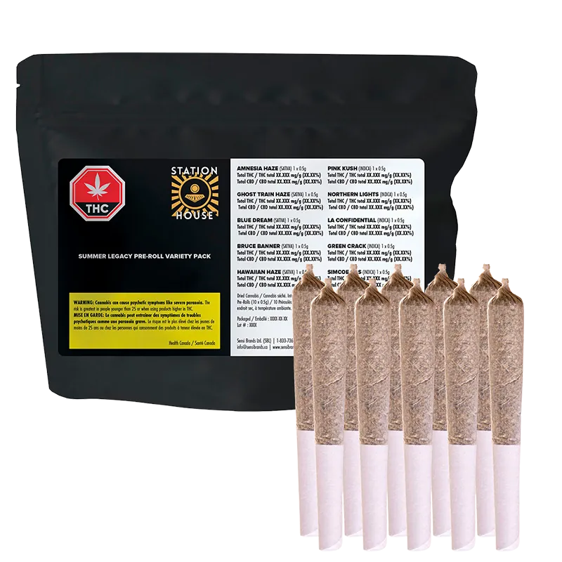 Station House 5 g Summer Legacy Variety Pack PR 10 x 0.5 g Pre-Rolls
