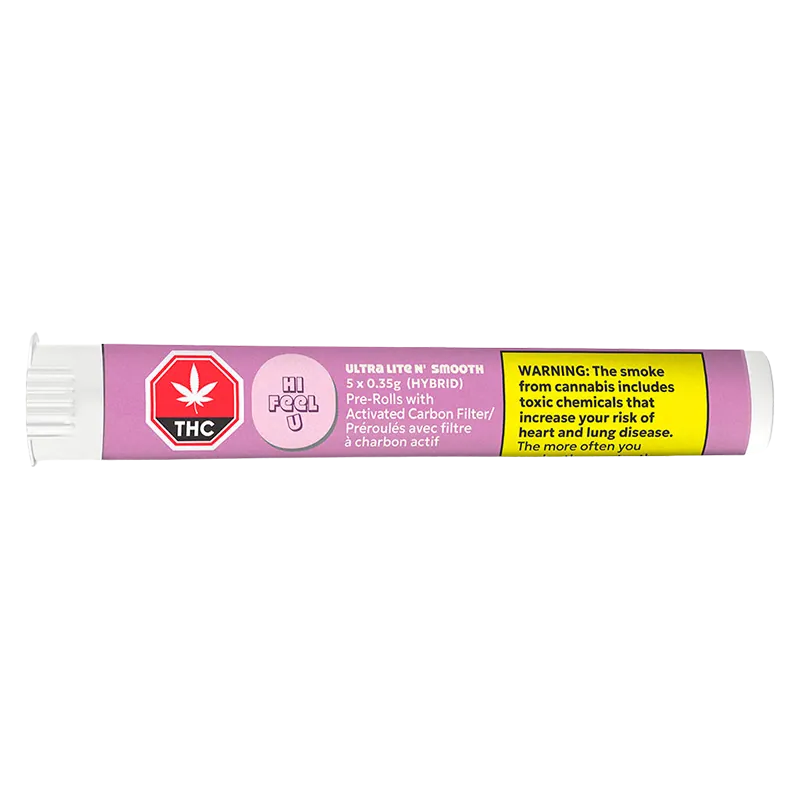 hifeelu 1.75 g Ultra Lite N' Smooth PR 5 x 0.35 g Pre-Rolls
