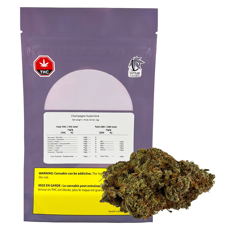 Virtue Cannabis 14 g Champagne Supernova Flower