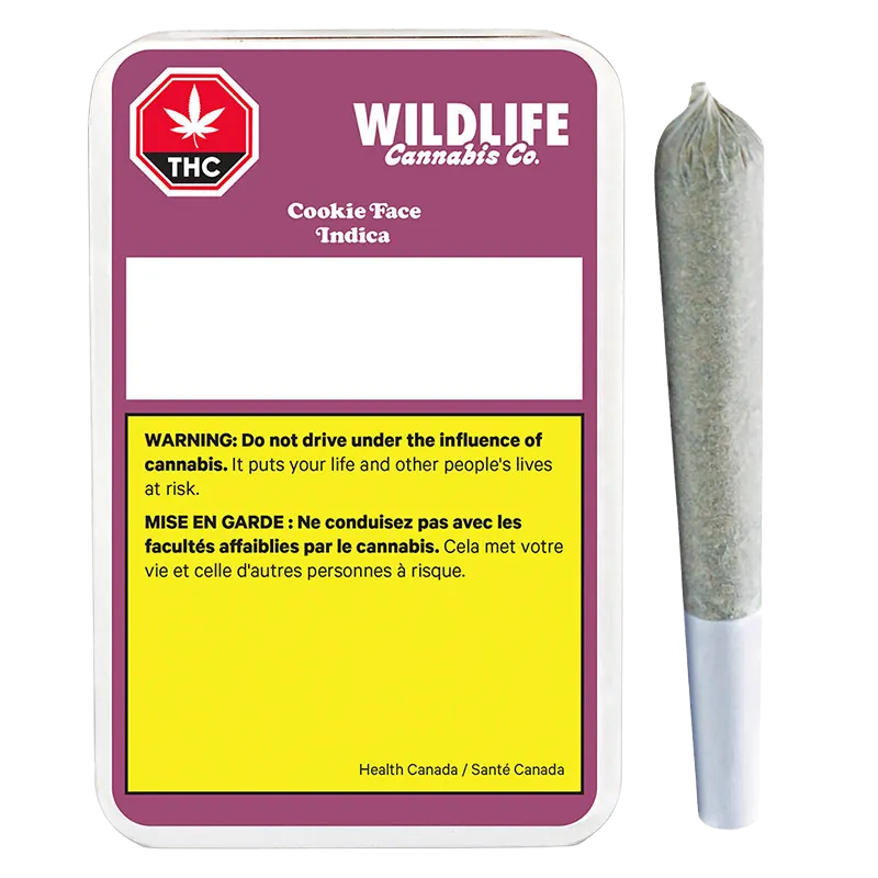 Wildlife 3.5 g Cookie Face PR 10 x 0.35 g Pre-Rolls