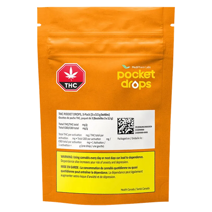 MediPharm Labs 10.5 g THC Pocket Drops 300 Oils & Caps