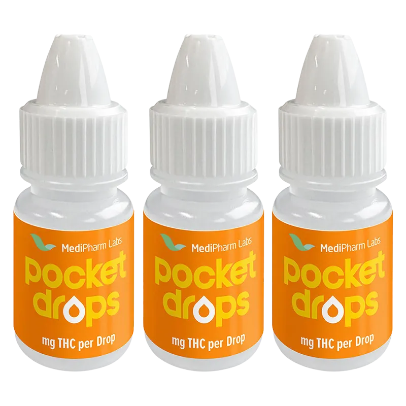 MediPharm Labs 10.5 g THC Pocket Drops 300 Oils & Caps