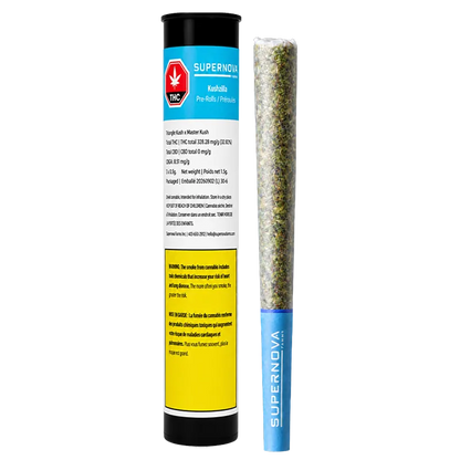 Supernova Farms 1 g Kushzilla PR 1 x 1 g Pre-Rolls