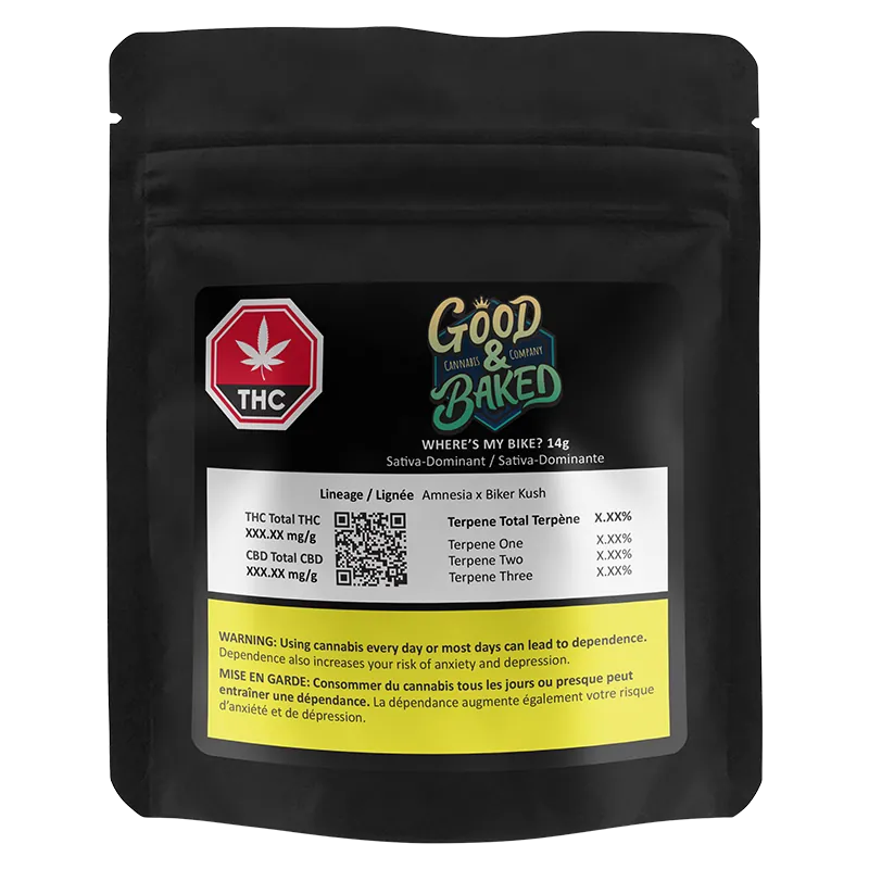 Good & Baked 14 g Wheres My Bike Flower