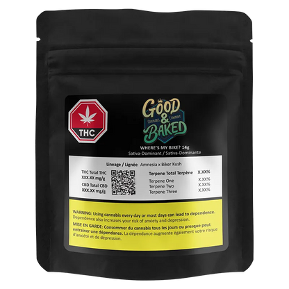 Good & Baked 14 g Wheres My Bike Flower