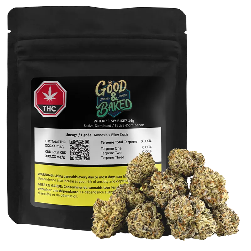 Good & Baked 14 g Wheres My Bike Flower