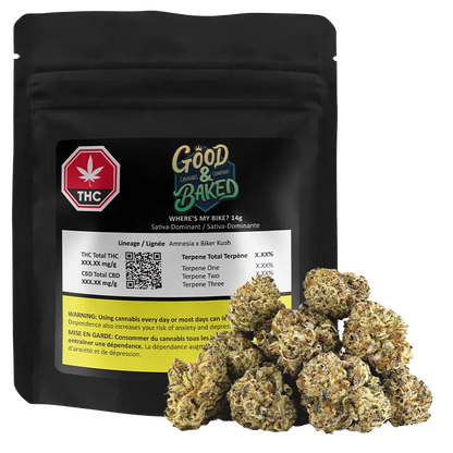 Good & Baked 14 g Wheres My Bike Flower