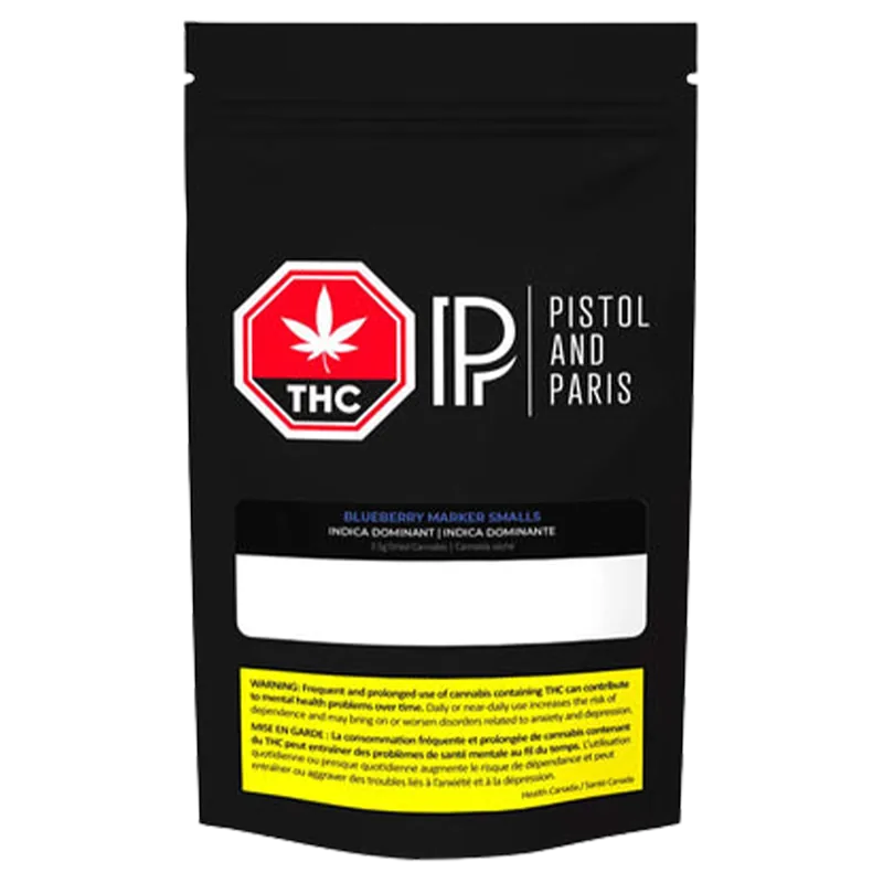 Pistol And Paris 3.5 g Blueberry Marker Smalls Flower